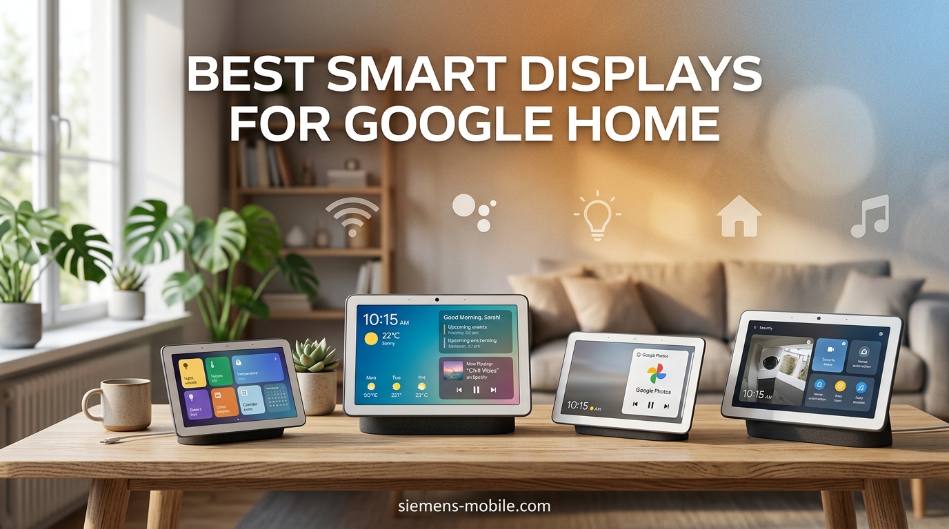 Best Smart Displays for Google Home