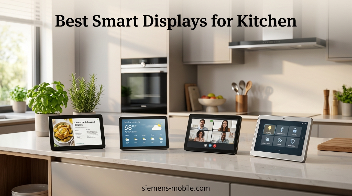 Best Smart Displays for Kitchen