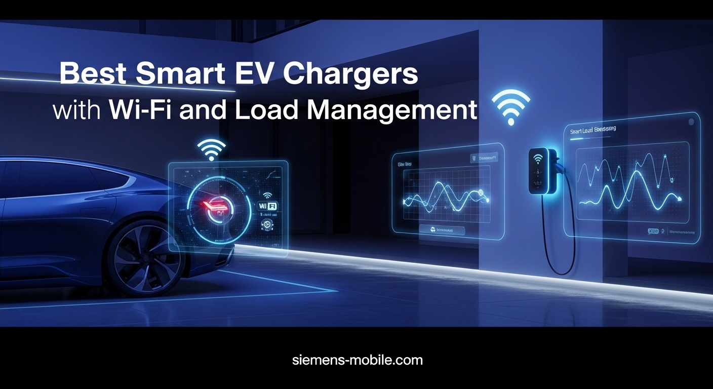 Best Smart EV Chargers with Wi-Fi and Load Management