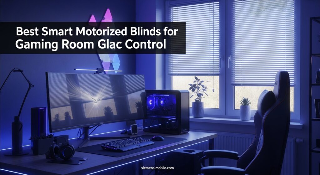 Best Smart Motorized Blinds for Gaming Room Glare Control