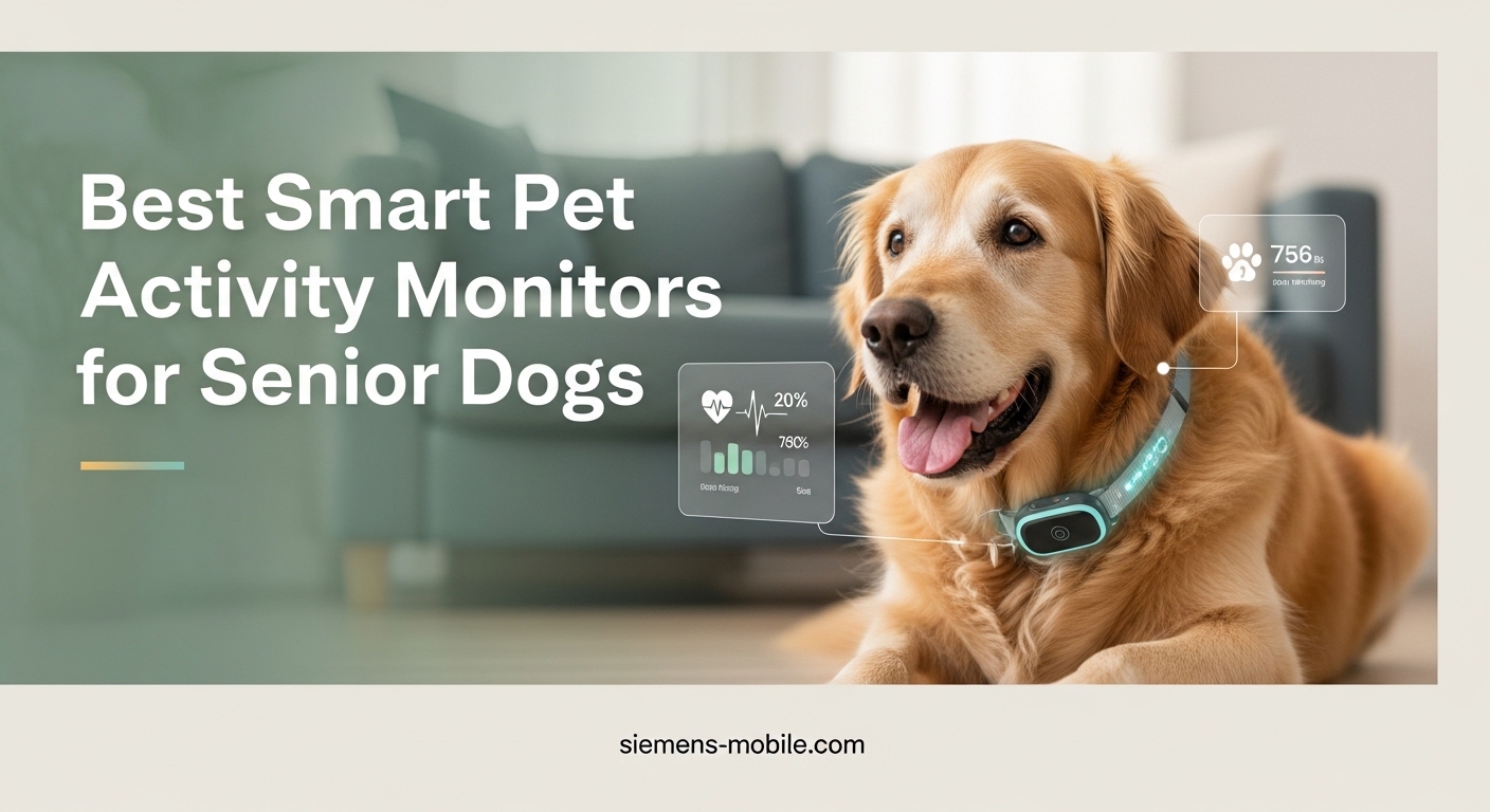 Best Smart Pet Activity Monitors for Senior Dogs