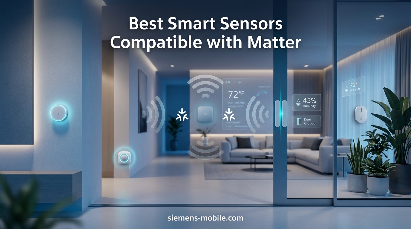Best Smart Sensors Compatible with Matter
