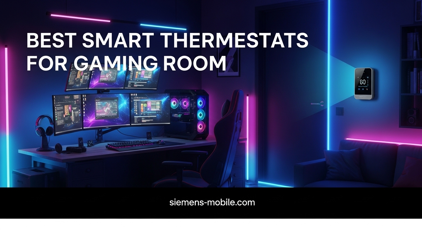 Best Smart Thermostats for Gaming Room