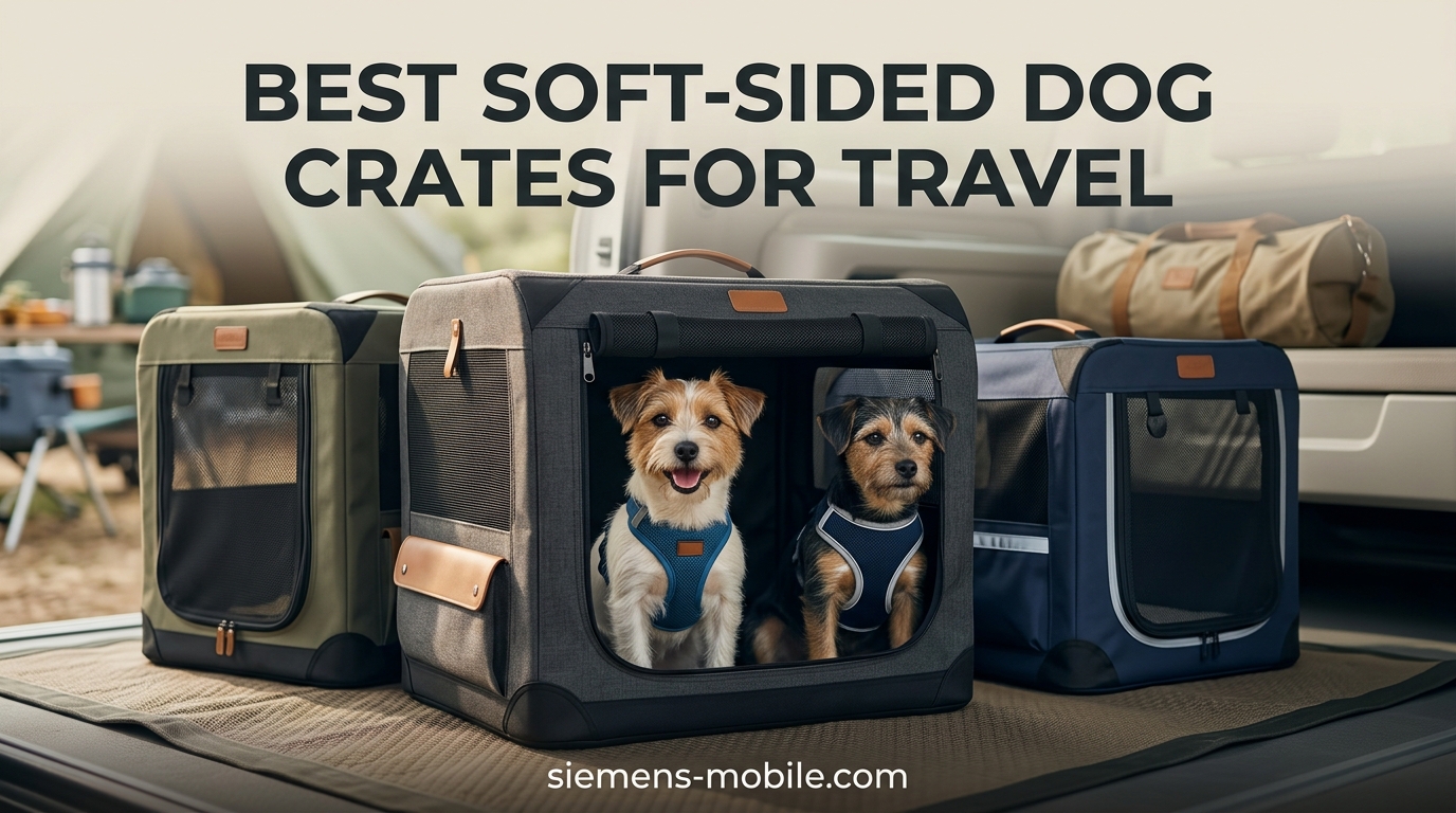Best Soft-Sided Dog Crates for Travel