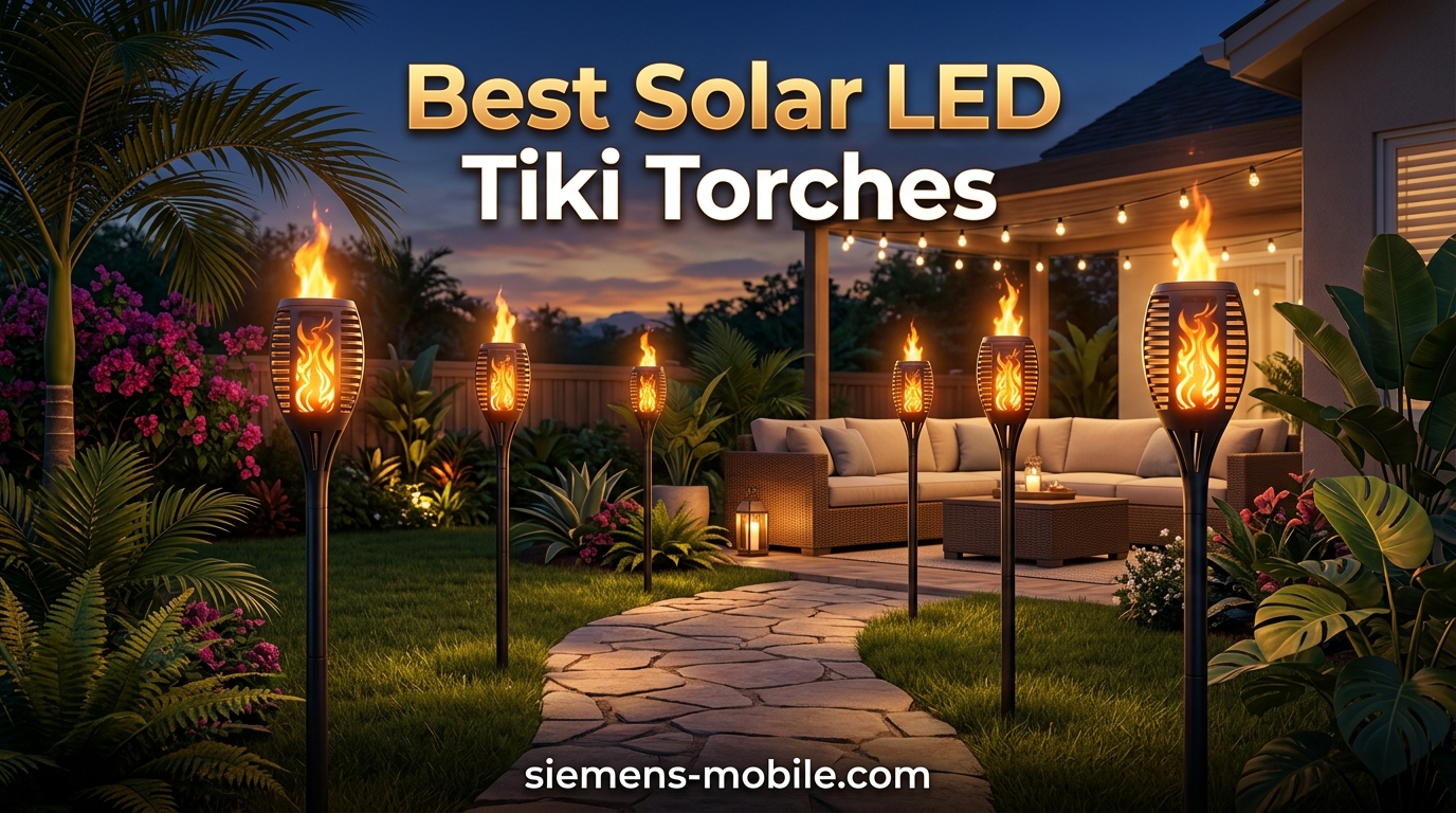 Best Solar LED Tiki Torches