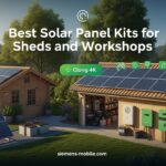 Best Solar Panel Kits for Sheds and Workshops