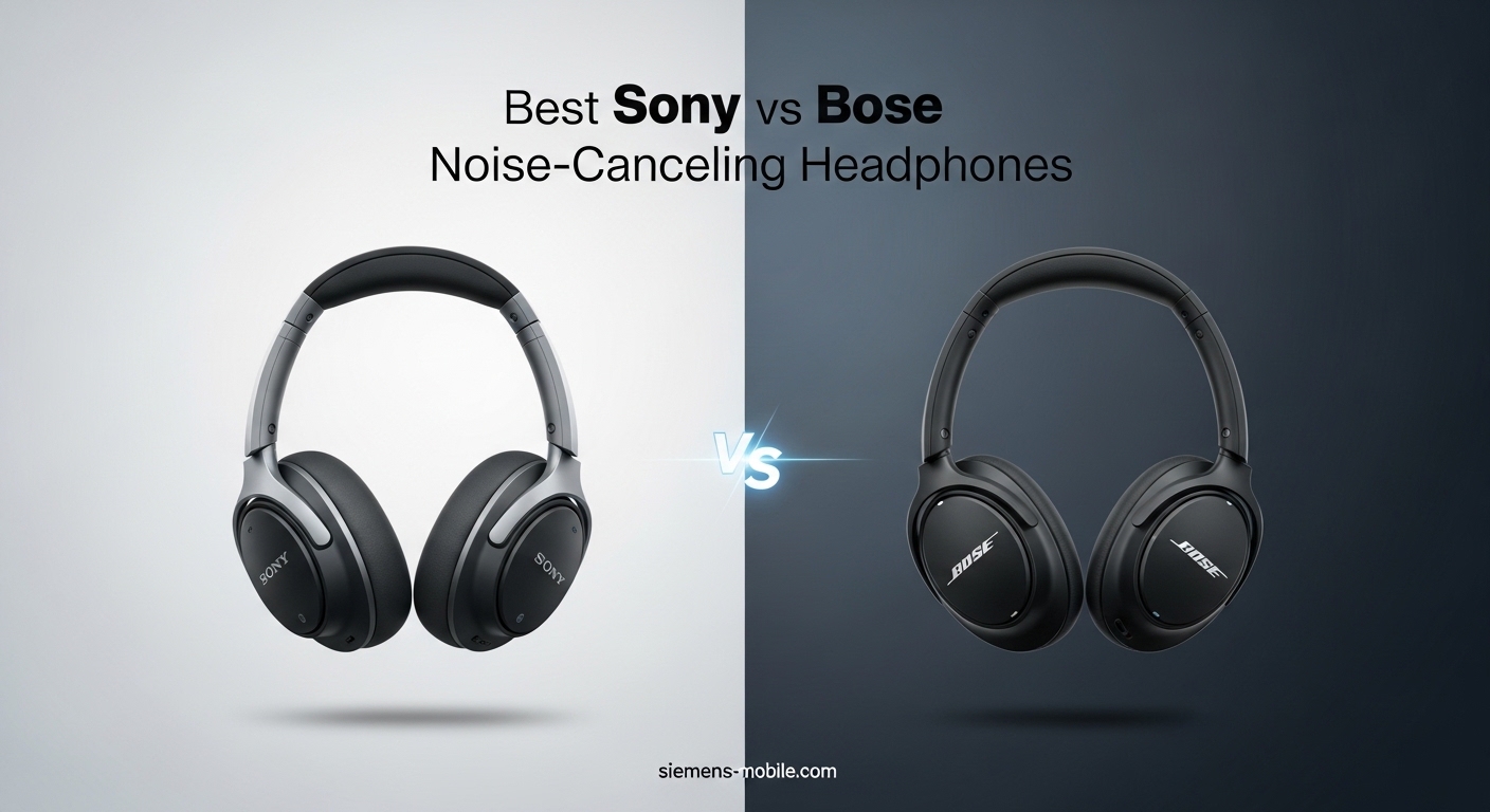 Best Sony vs Bose Noise-Canceling Headphones