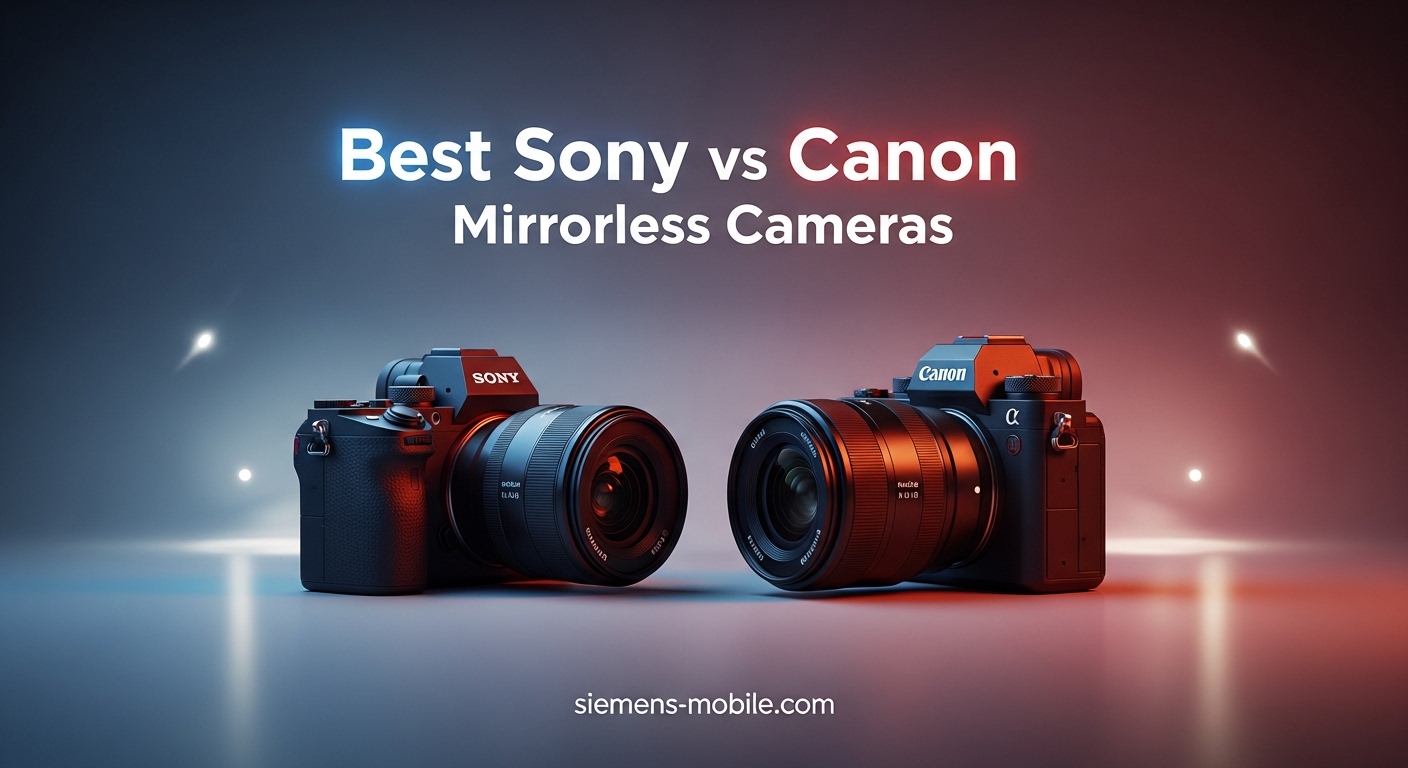 Best Sony vs Canon Mirrorless Cameras