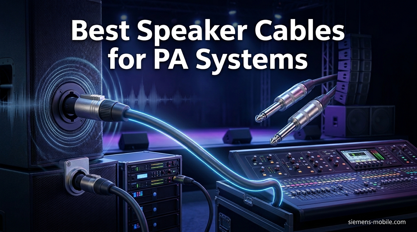 Best Speaker Cables for PA Systems
