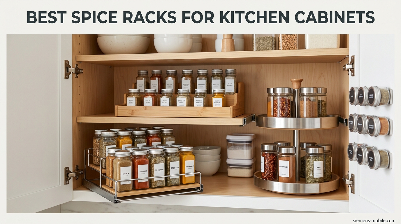 Best Spice Racks for Kitchen Cabinets