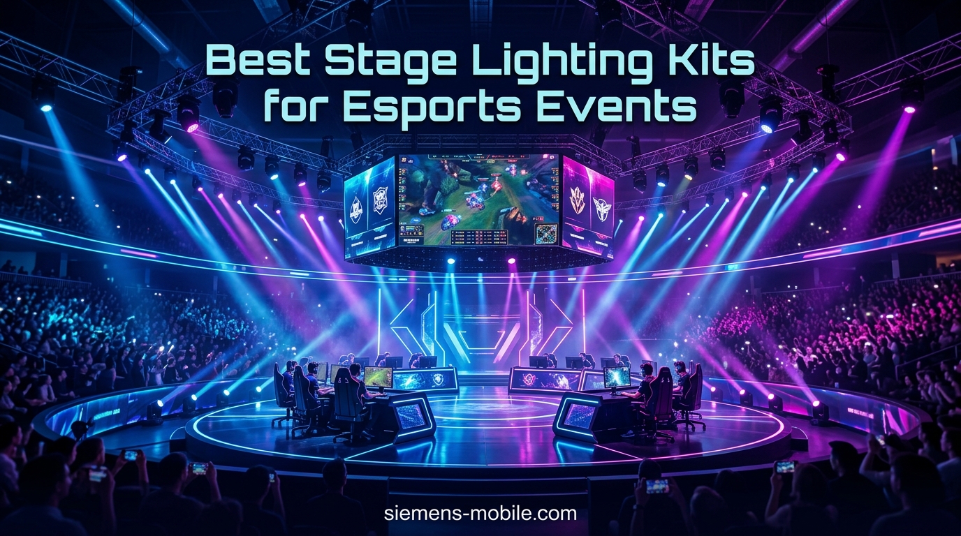 Best Stage Lighting Kits for Esports Events