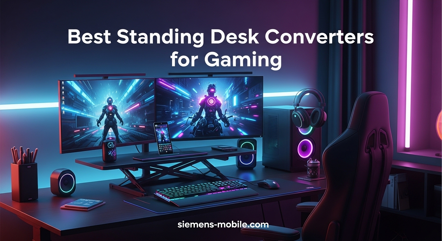 Best Standing Desk Converters for Gaming