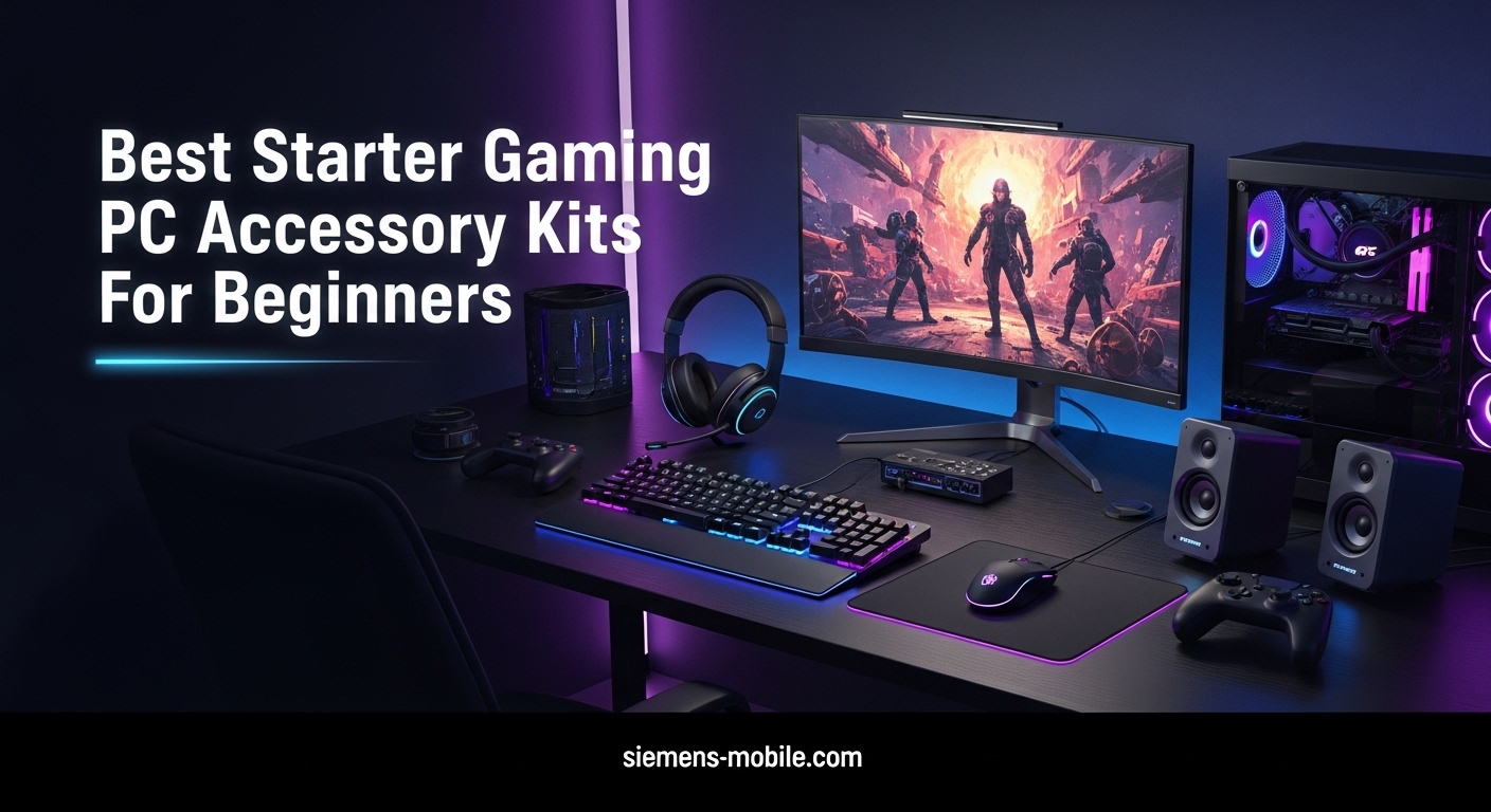 Best Starter Gaming PC Accessory Kits For Beginners