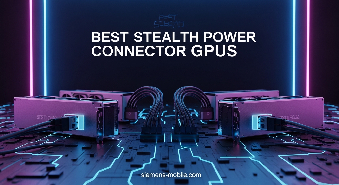 Best Stealth Power Connector GPUs