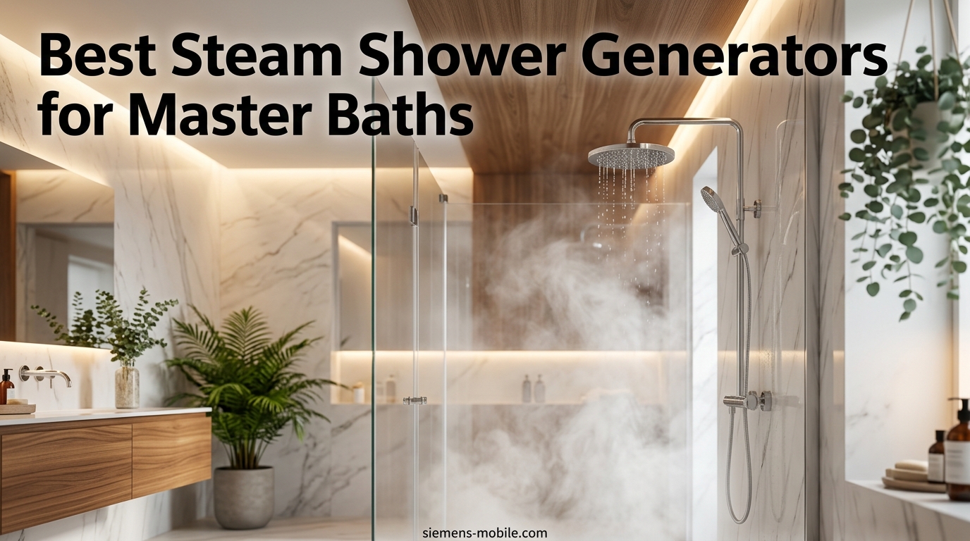 Best Steam Shower Generators for Master Baths