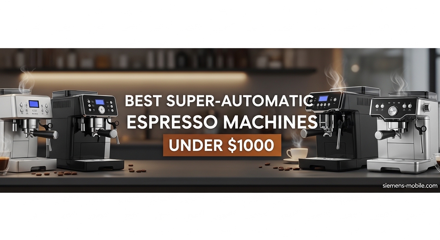 Best Super-Automatic Espresso Machines Under $1000