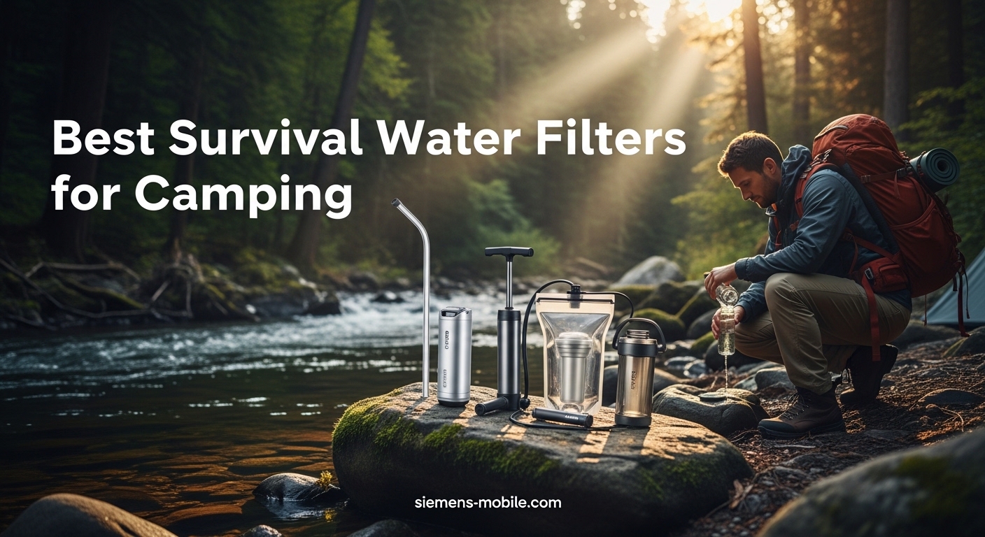 Best Survival Water Filters for Camping