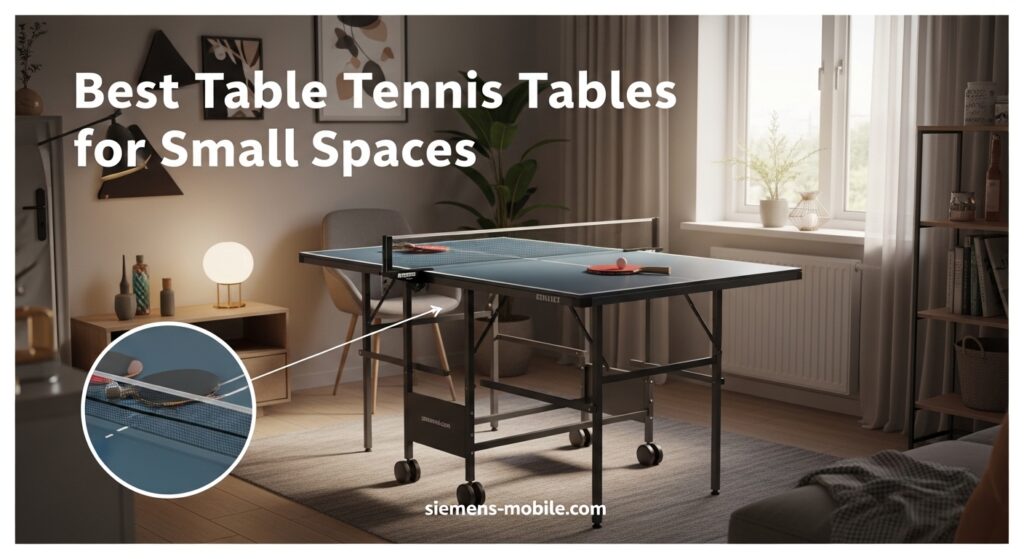 Best Table Tennis Tables for Small Spaces