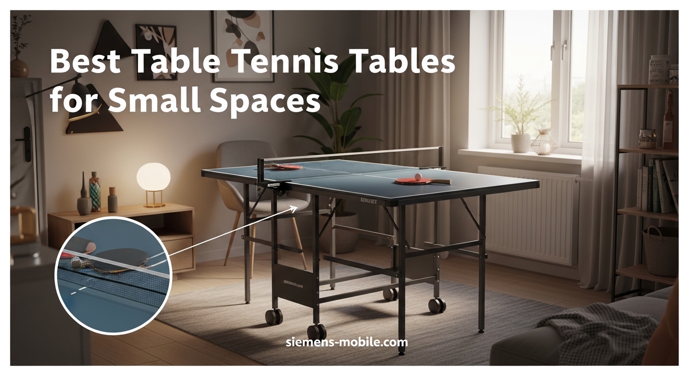Best Table Tennis Tables for Small Spaces