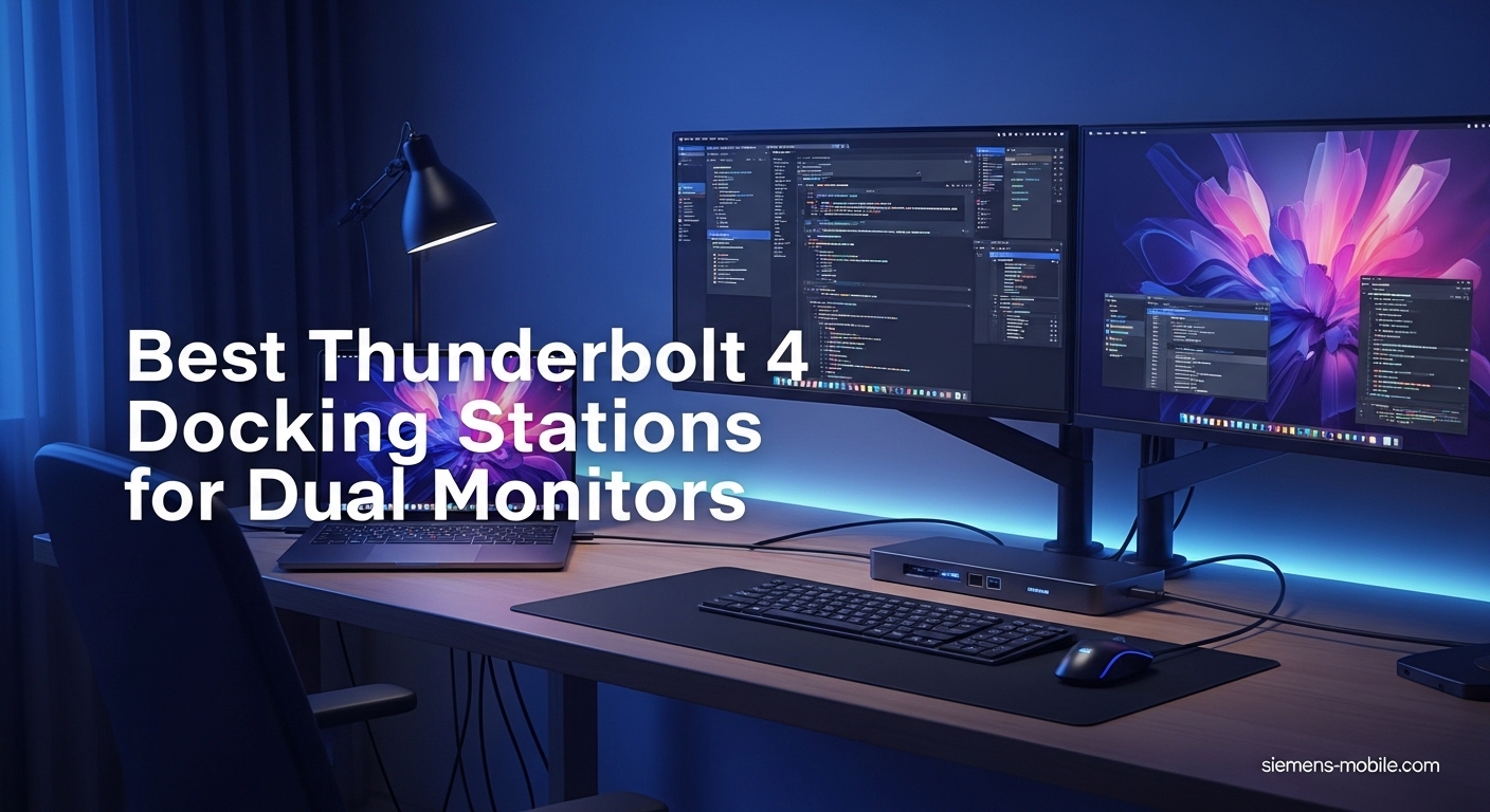 Best Thunderbolt 4 Docking Stations for Dual Monitors