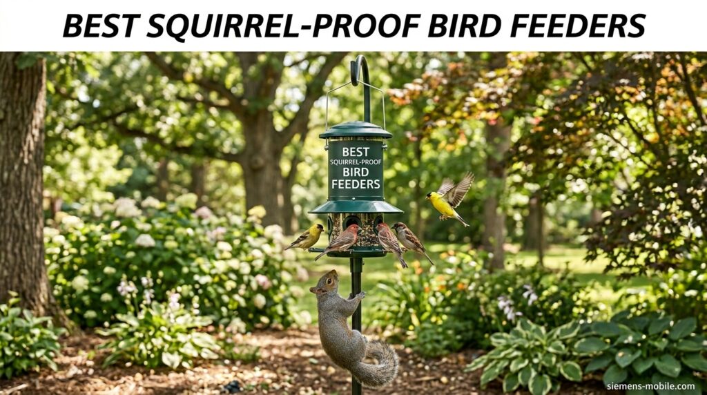 Best Squirrel-Proof Bird Feeders