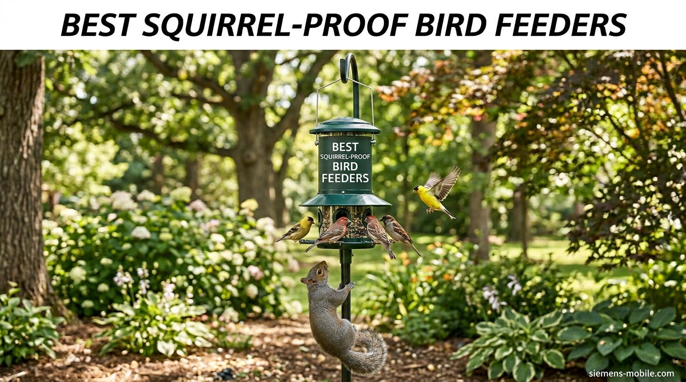 Best Squirrel-Proof Bird Feeders