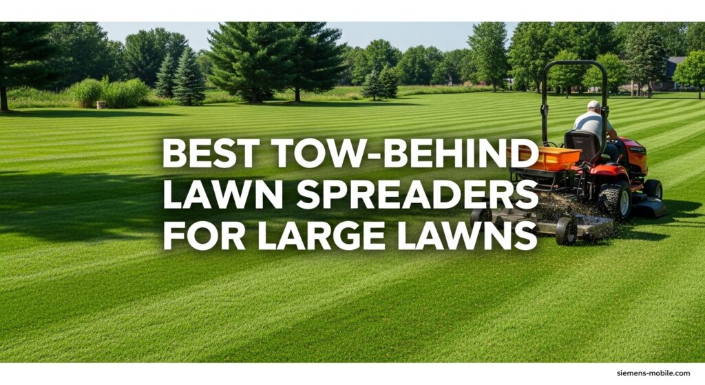 Best Tow-Behind Lawn Spreaders for Large Lawns