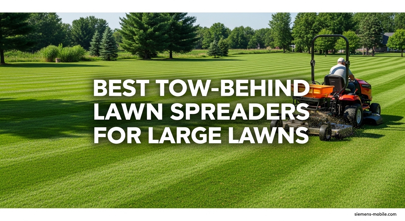 Best Tow-Behind Lawn Spreaders for Large Lawns