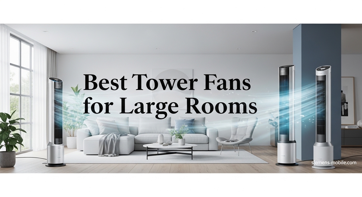 Best Tower Fans for Large Rooms