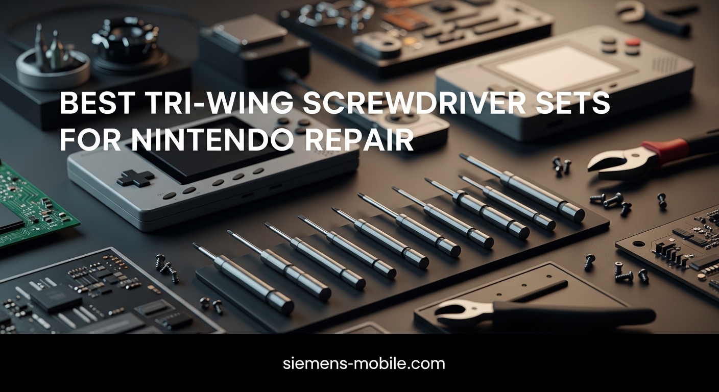 Best Tri-Wing Screwdriver Sets for Nintendo Repair