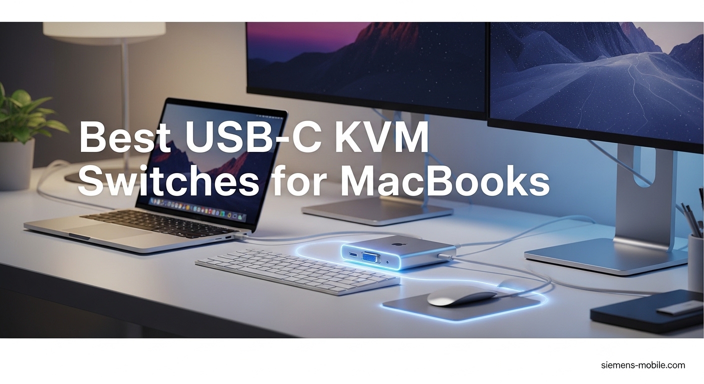 Best USB-C KVM Switches for MacBooks
