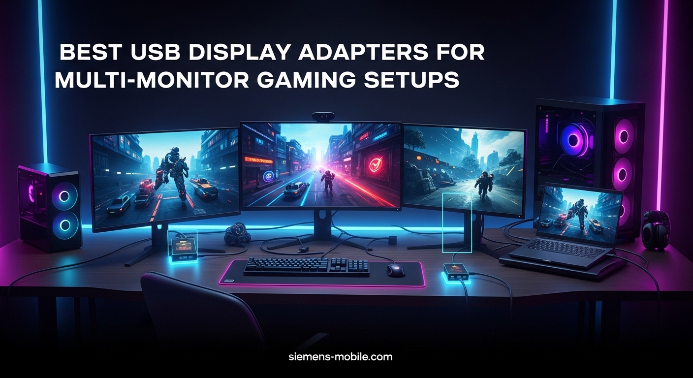 Best USB Display Adapters for Multi-Monitor Gaming Setups