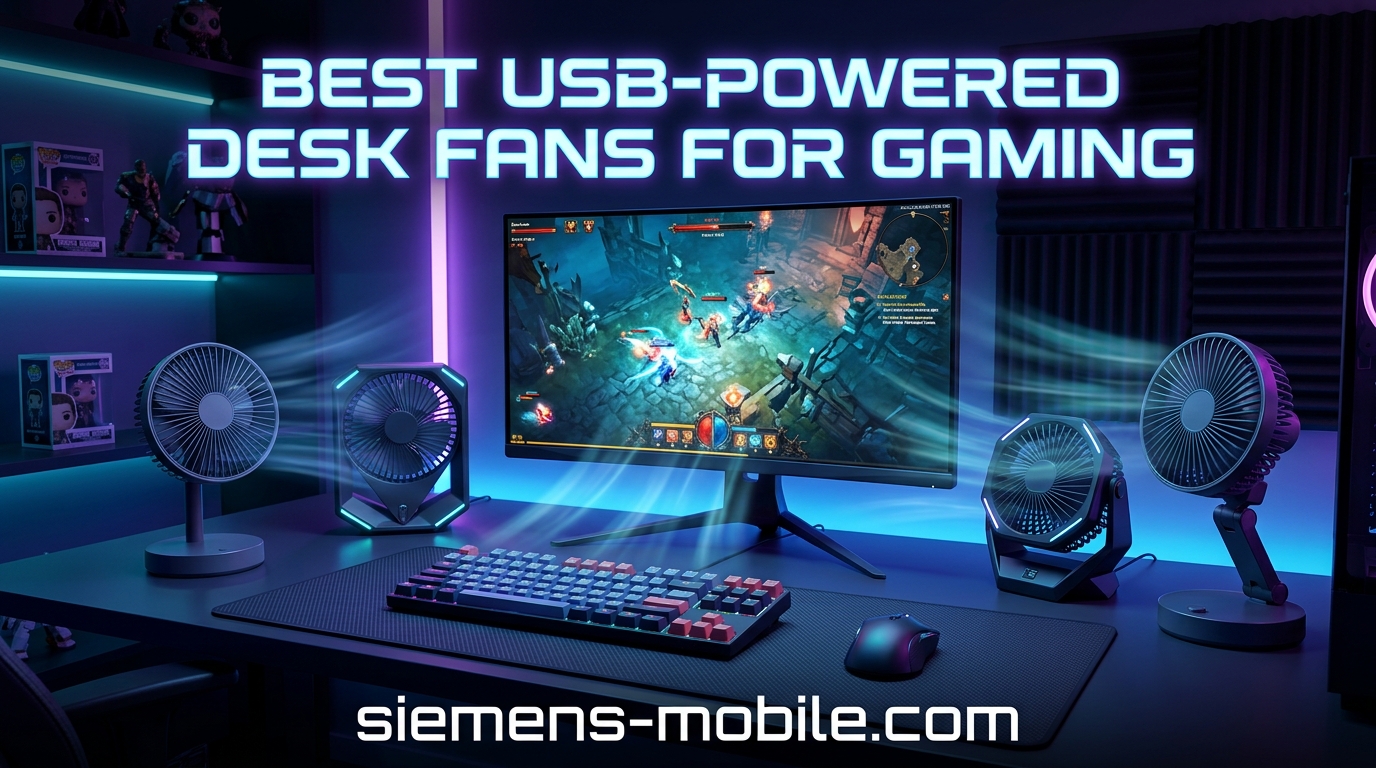 Best USB-powered desk fans for gaming