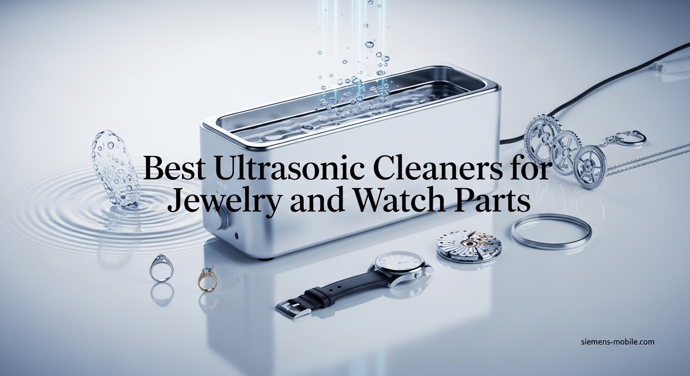 Best Ultrasonic Cleaners for Jewelry and Watch Parts