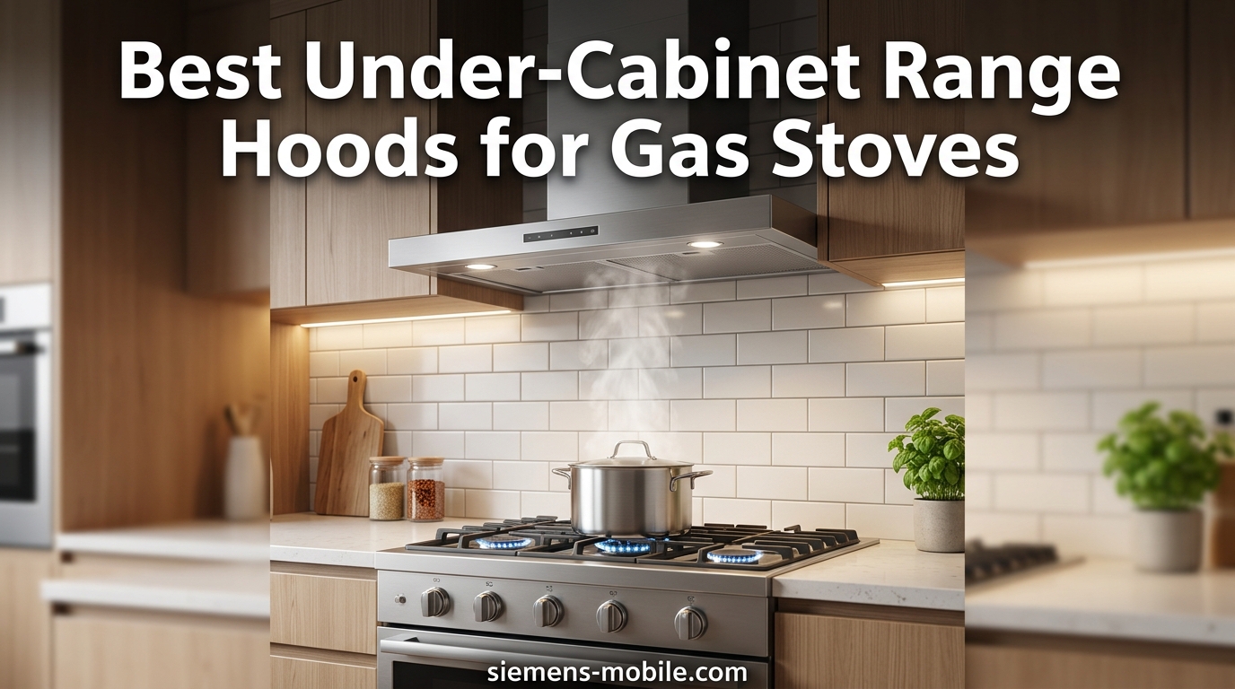 Best Under-Cabinet Range Hoods for Gas Stoves
