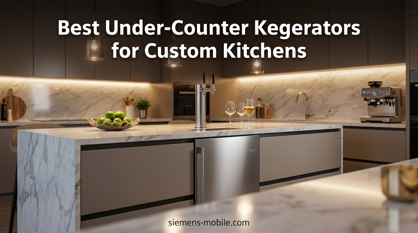 Best Under-Counter Kegerators for Custom Kitchens
