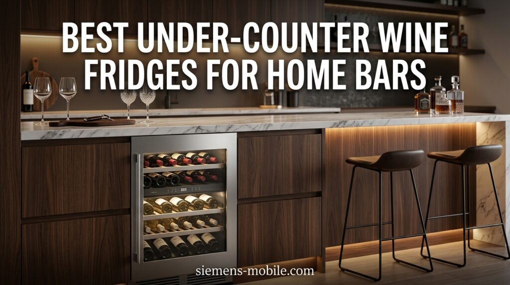 Best Under-Counter Wine Fridges for Home Bars