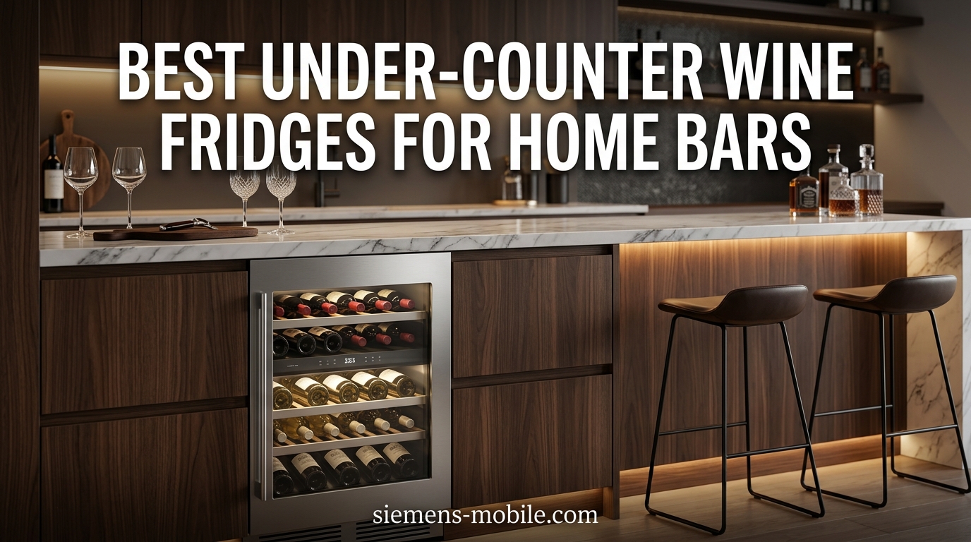 Best Under-Counter Wine Fridges for Home Bars