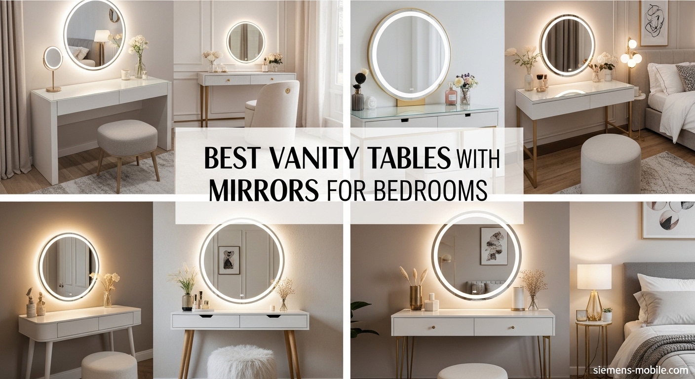 Best Vanity Tables with Mirrors for Bedrooms