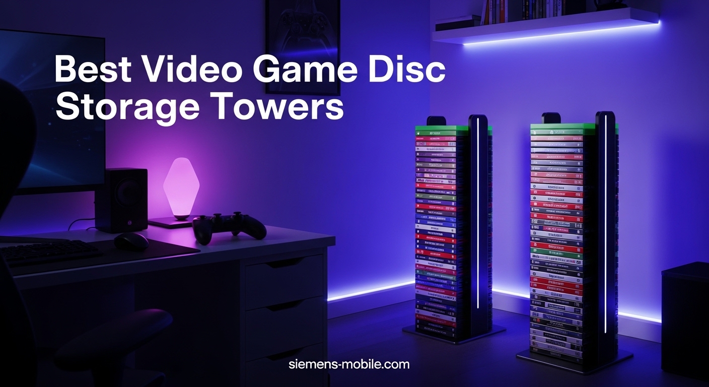 Best Video Game Disc Storage Towers