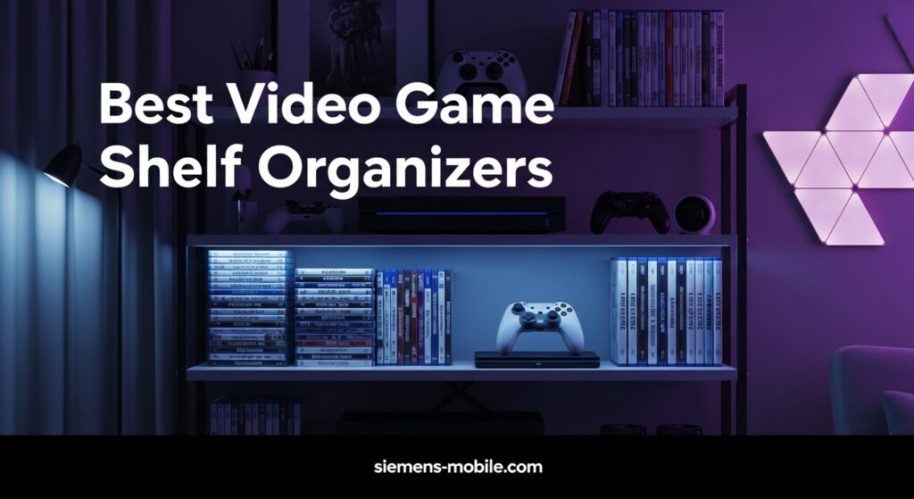 Best Video Game Shelf Organizers