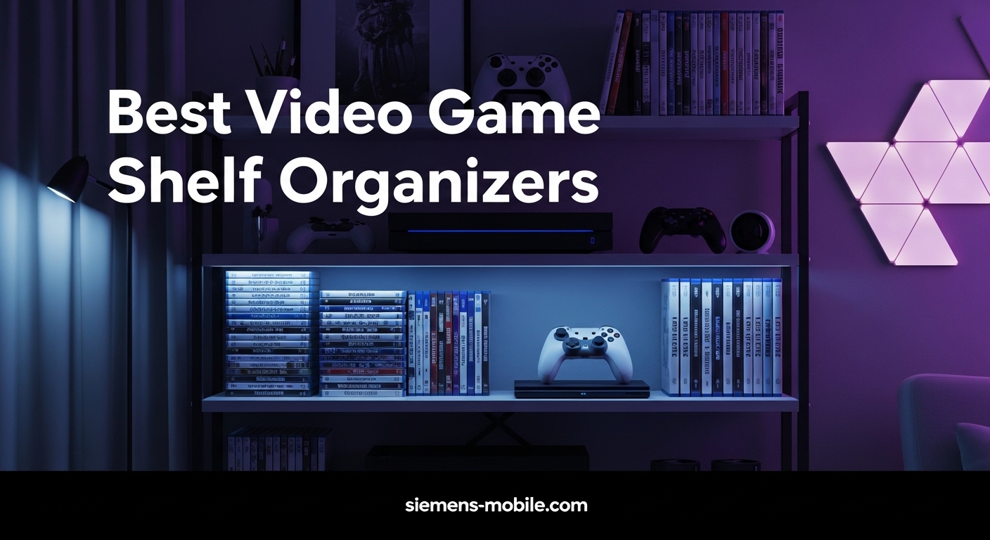 Best Video Game Shelf Organizers