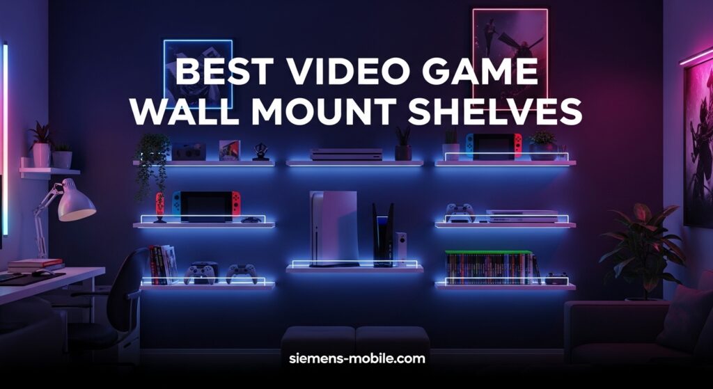 Best Video Game Wall Mount Shelves