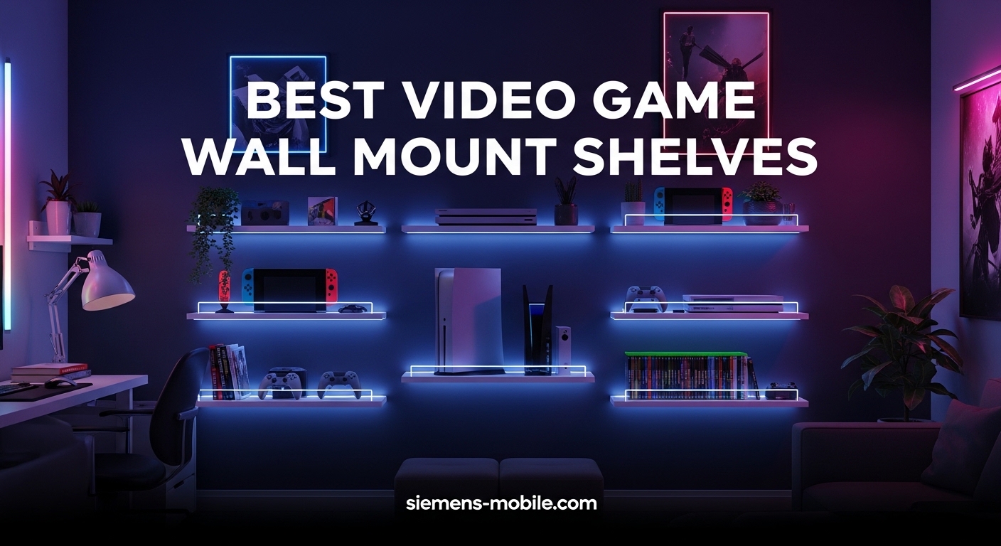 Best Video Game Wall Mount Shelves