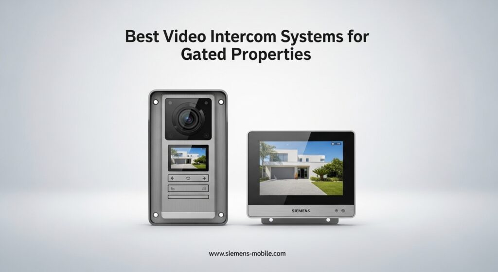 Best Video Intercom Systems for Gated Properties