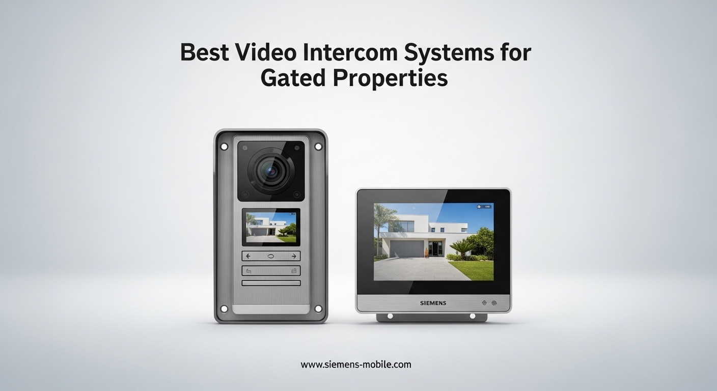 Best Video Intercom Systems for Gated Properties