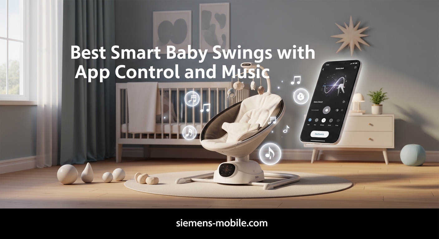 Best Smart Baby Swings with App Control and Music