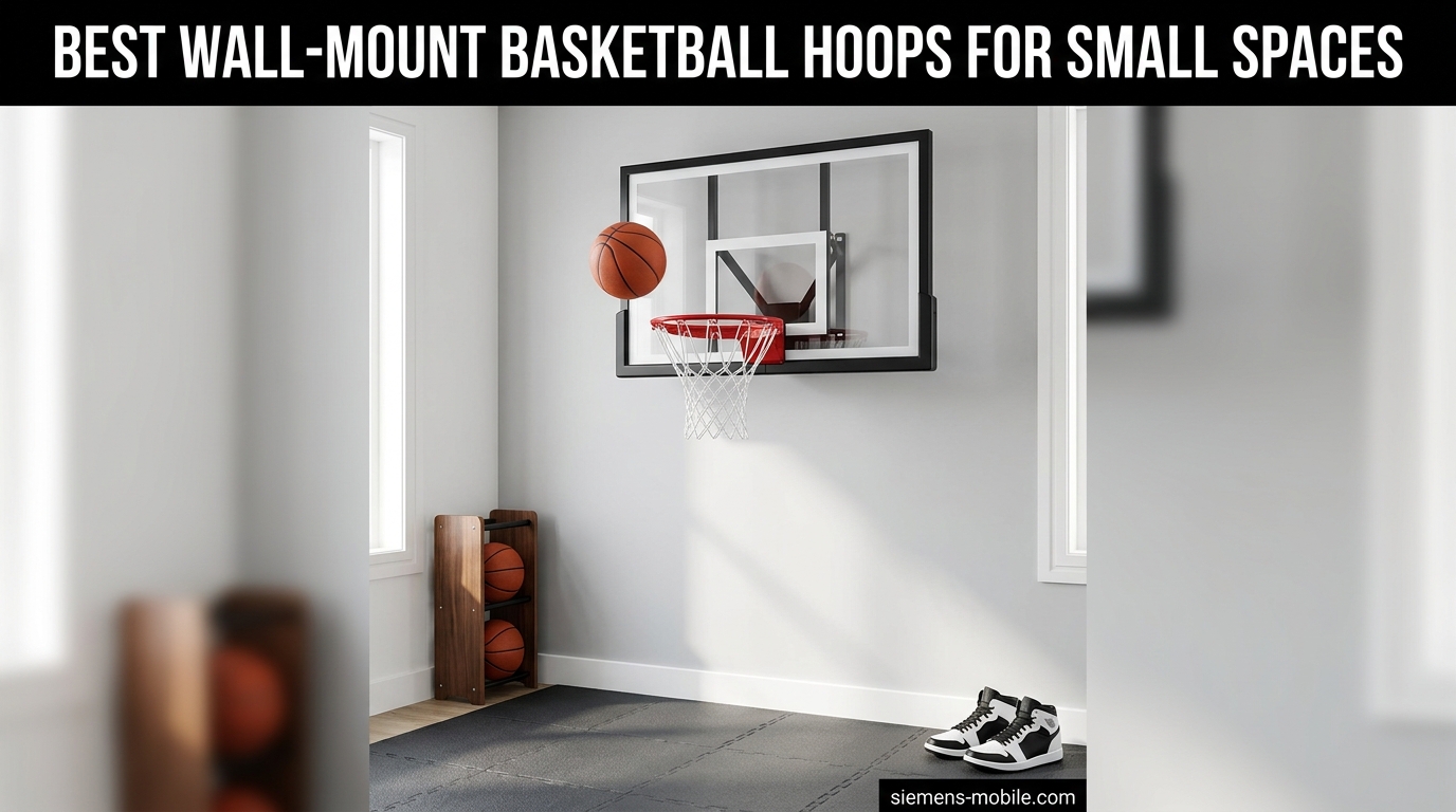Best Wall-Mount Basketball Hoops for Small Spaces