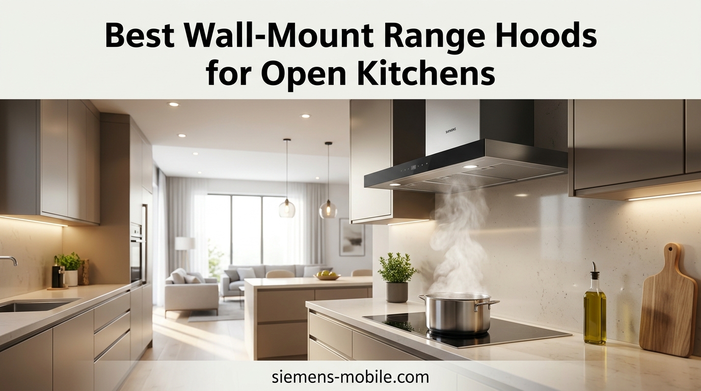 Best Wall-Mount Range Hoods for Open Kitchens