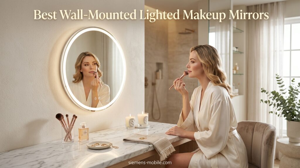Best Wall-Mounted Lighted Makeup Mirrors